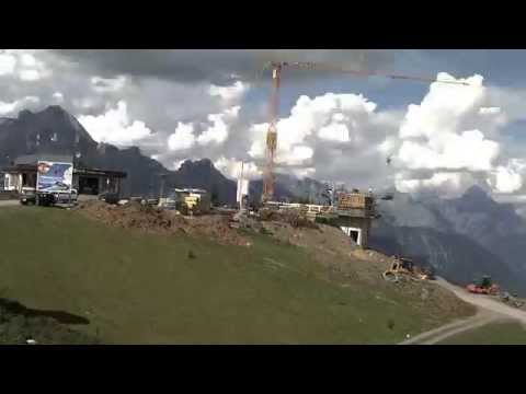 Neue Steinbergbahn Bergstation - Timelapse Juli HD