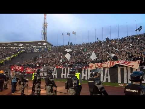 Partizan - zvezda 146 derbi ( O pusi zvezdo k**ac moj )