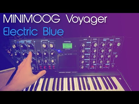 Moog Minimoog Voyager Electric Blue | Review - Analog Monster?