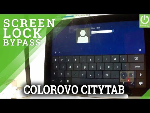 COLOROVO CityTab Supreme Hard Reset / Remove Windows Password