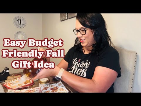 Easy Budget Friendly Fall Gift Idea Using A Wire Basket #viral #harvest 