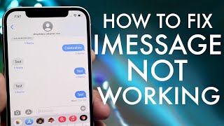 How To FIX iMessages Not Sending! (Fix iMessage Not Working)