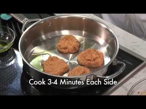 Pumpkin Farro Fritters - Cooking in the Kitchen at Olum's with Molly Morgan