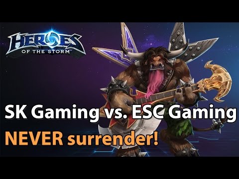 Never surrender! SK Gaming vs. ESC - Dreamhack Bucharest Qualifier - Heroes of the Storm