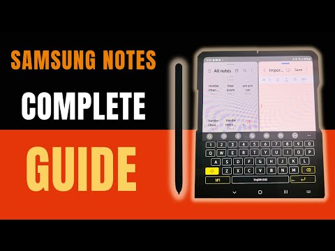Samsung notes app complete guide with tips and tricks