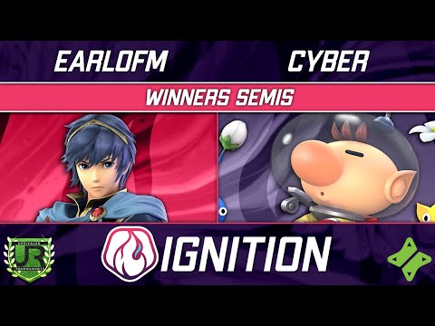 EarlofM (Marth) vs Cyber (Olimar) - Ignition 270 WINNERS SEMIS