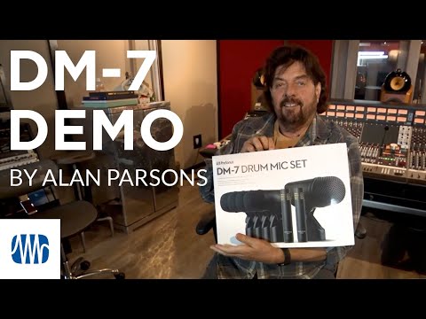 Обзор набора микрофонов Presonus DM-7