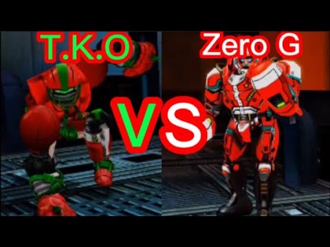 Real Steel Champions T.K.O VS Zero G