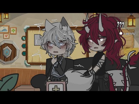 "don't touch—!"//MEME//Gacha Club BL/GAY//(Omegaverse) 