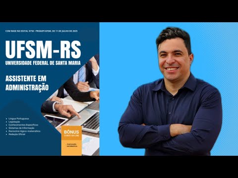 Apostila Concurso UFSM Universidade Federal de Santa Maria - Assistente em Administração