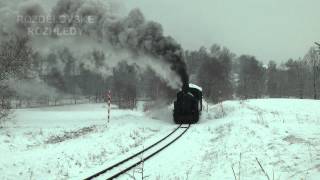 preview picture of video 'Úzkorozchodná železnice JHMD 2013 - Parní lokomotiva U46.001 (Resita) - Velikonoční jízdy'