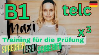 ✅telc B1 Prüfungstraining – Sprechen, Lesen, Schreiben einfach erklärt!