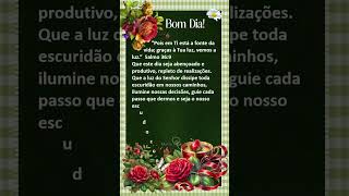 Bom Dia! Linda mensagem: Que a Luz do Senhor Ilumine o Seu Dia #bomdia #lindamensagem #mensagem
