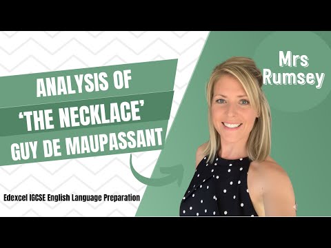 Analysis of 'The Necklace' by Guy de Maupassant