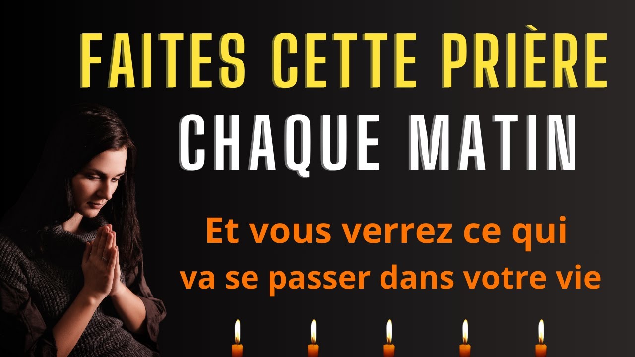 Répétez cela tous les jours | Voici Comment Prier Quand Tu Te Réveille Chaque Matin