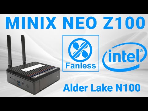 Minix Neo Z100 0db Windows 11 Fanless Mini PC Review