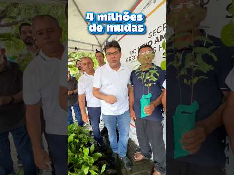 Em Jardim do Mulato, realizamos a entrega de mudas frutíferas e mudas nativas