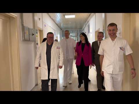 Info – Ministarka Žarić Kovačević obišla Ginekoloko akušersku kliniku UKC Niš (TV KCN 13.10.2026.)