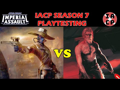 Imperial Assault Season 7 Playtesting Game 03 - Mando + IG-88 vs Scum Force Users