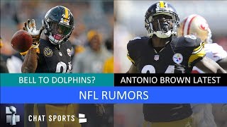 NFL Rumors: Le’Veon Bell To Dolphins, Antonio Brown 49ers Trade &amp; Jason Garrett Not Calling Plays?
