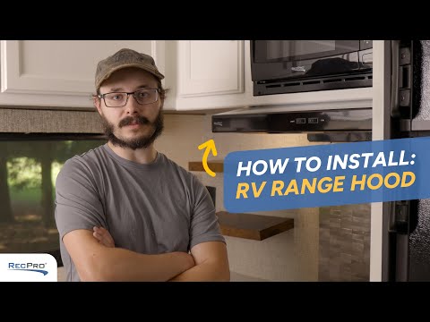 RecPro RV Range Hood Installation - EASY 15 Minute Install