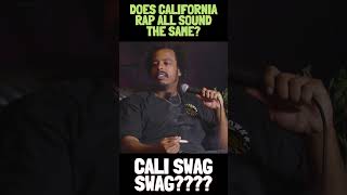 Does all California rap sound the same?? Mal seems to think so #shorts