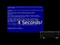 Windows 7 BSOD Speedrun