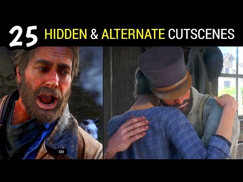 25 Hidden and alternate cutscenes players actually missed during their playthrough - RDR2