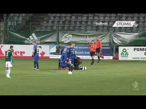 Skrót meczu Olimpia Grudziądz - Stomil Olsztyn 0:0