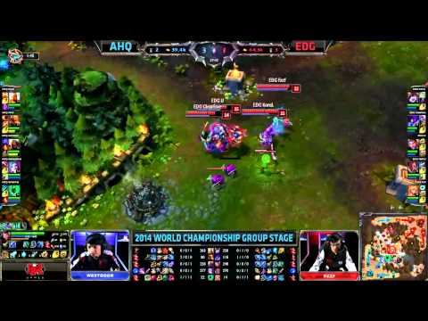 AHQ EDG Game2 Highlights LoL World S4