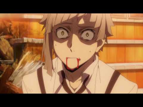 Akutagawa and Atsushi vs Ochi Fukuchi | Bungou Stray Dogs EP 53