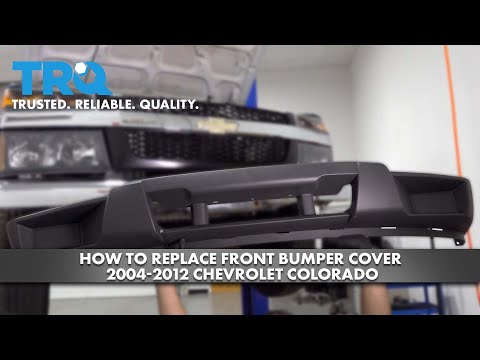 How to Replace Front Bumper Cover 2004-2012 Chevrolet Colorado