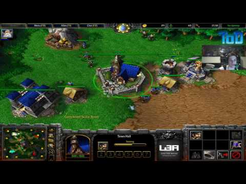 Warcraft III #30 ToD & Grubby 2v2 vs Undead&Orc (Twisted Meadows)