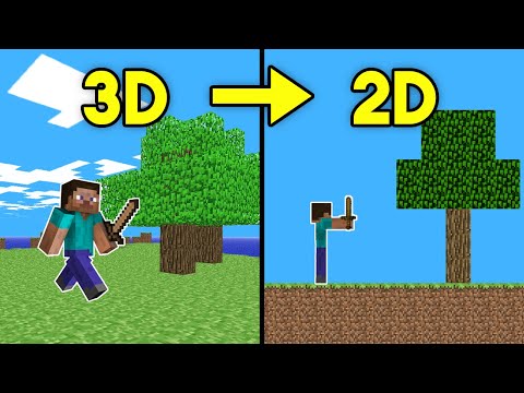 I Made Minecraft, but it's 2D