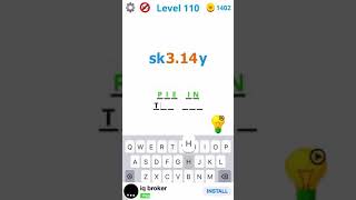 Dingbats word trivia level 110