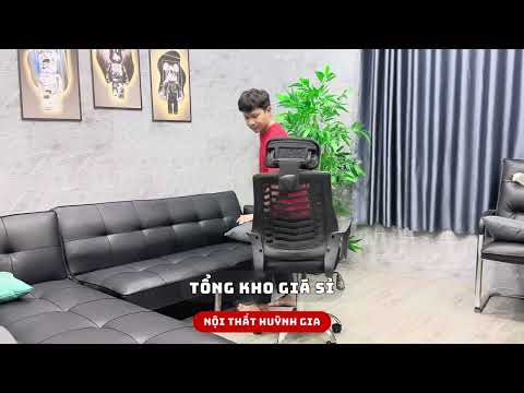 Ghế Xoay Văn Phòng Có Tựa Đầu Dày Êm Ái - GX6