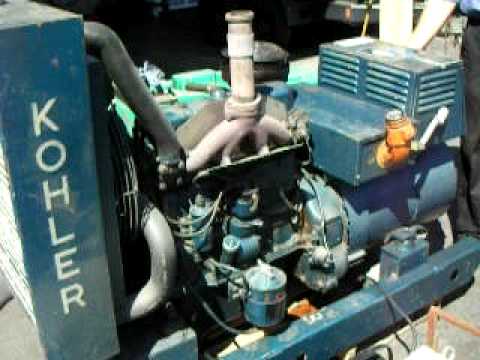 Kohler 25KW used natural gas or propane generator from CD & POWER Gotpower Inc