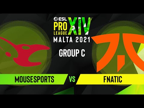 CS:GO - mousesports vs. Fnatic [Mirage] Map 1 - ESL Pro League Season 14 - Group C