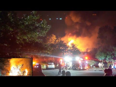 Structure Fire on Ibeck Court in Hillcrest (7/7/2020)