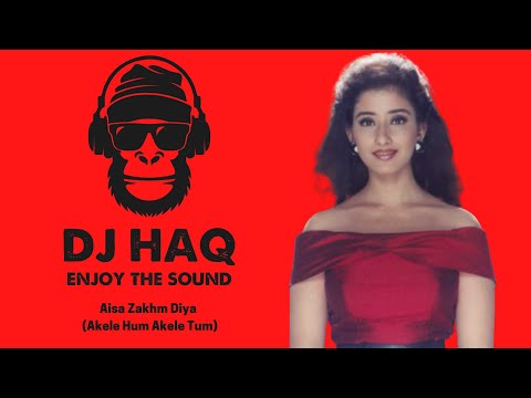 Aisa Zakhm Diya | Akele Hum Akele Tum | DJ Haq | Aamir Khan | Manisha Koirala | Bollywood Remix