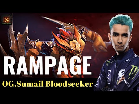 OG.Sumail Bloodseeker RAMPAGE vs A-MODE ESL ONE Los Angeles EU closed qualifiers