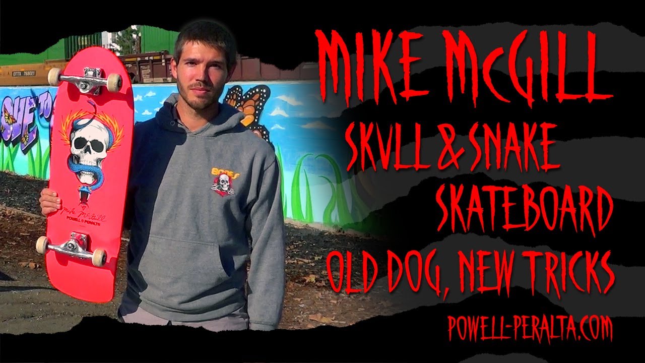 Mike McGill 'Skull & Snake' Skateboard
