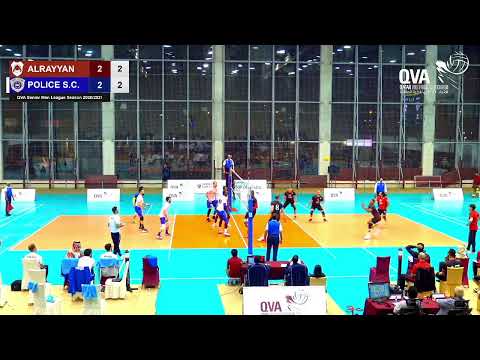 Al Rayyan S.C. vS. Police S.C. (2nd Round) Senior Men League Season 2020/2021