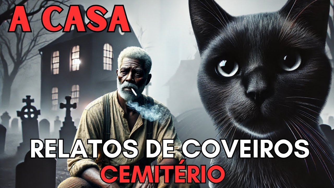 RELATO DE UM COVEIRO  NO CEMITÉRIO - A CASA MAL ASSOMBRADA
