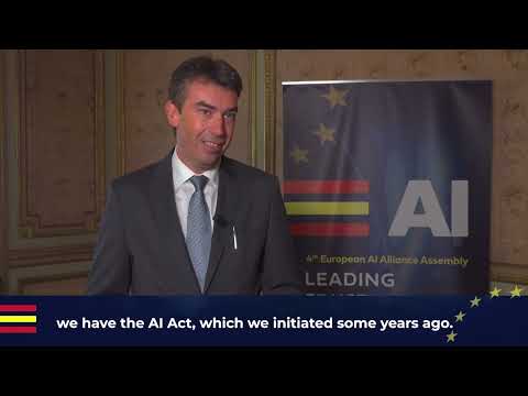 Dragoș Tudorache - 4th European AI Alliance Assembly: Leading Trustworthy AI Globally