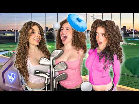 Kalogeras Sisters PLAY TOPGOLF!