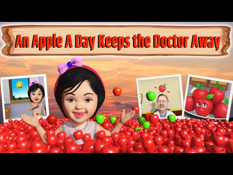 An Apple A Day Keeps the Doctor Away | English Nursery Rhymes for Babies, Kids | Mum Mum TV