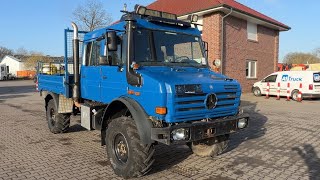 Mercedes-Benz UNIMOG 437/25 U4000 universelt kommunalt k&oslash;ret&oslash;j | Billede 4 - Autoline