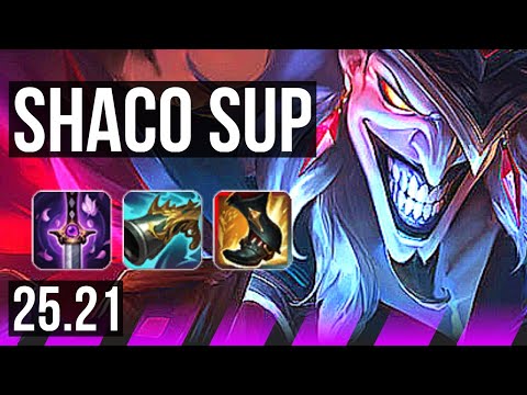 SHACO & Kog'Maw vs SENNA & Caitlyn (SUP) | 20/4/12, Legendary | EUW Diamond | 25.21