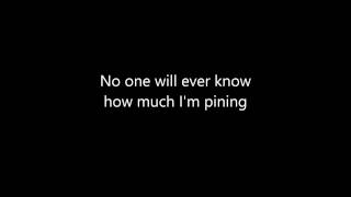 No One Will Ever Know by Hank Williams - Lyrics Video